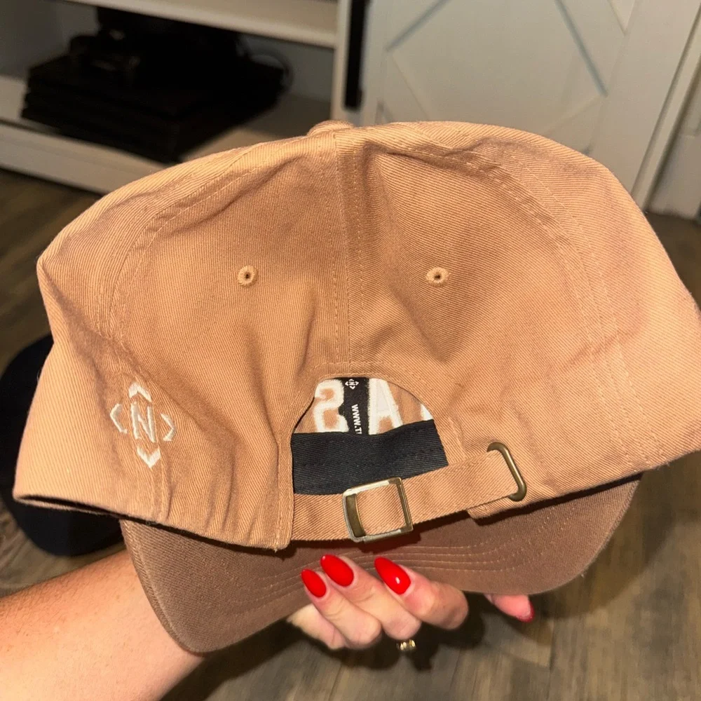 NASH Embroidered Baseball Cap - Tan